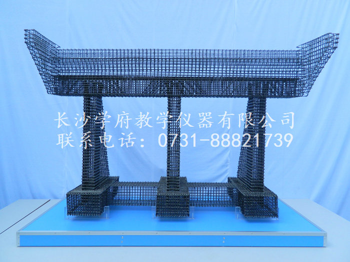 肋板式桥台—钢筋构造